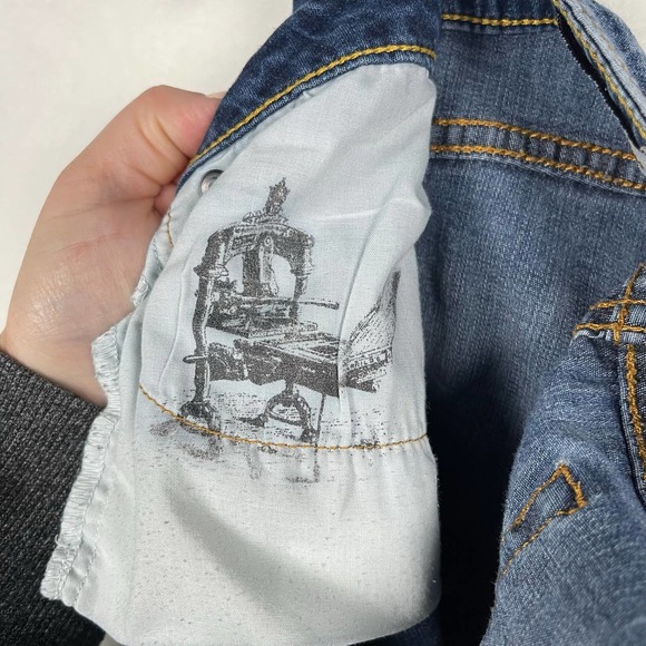 Pilcro and the Letterpress Anthropologie Jeans Low Rise Straight Women's Size 26 - Picture 9 of 16